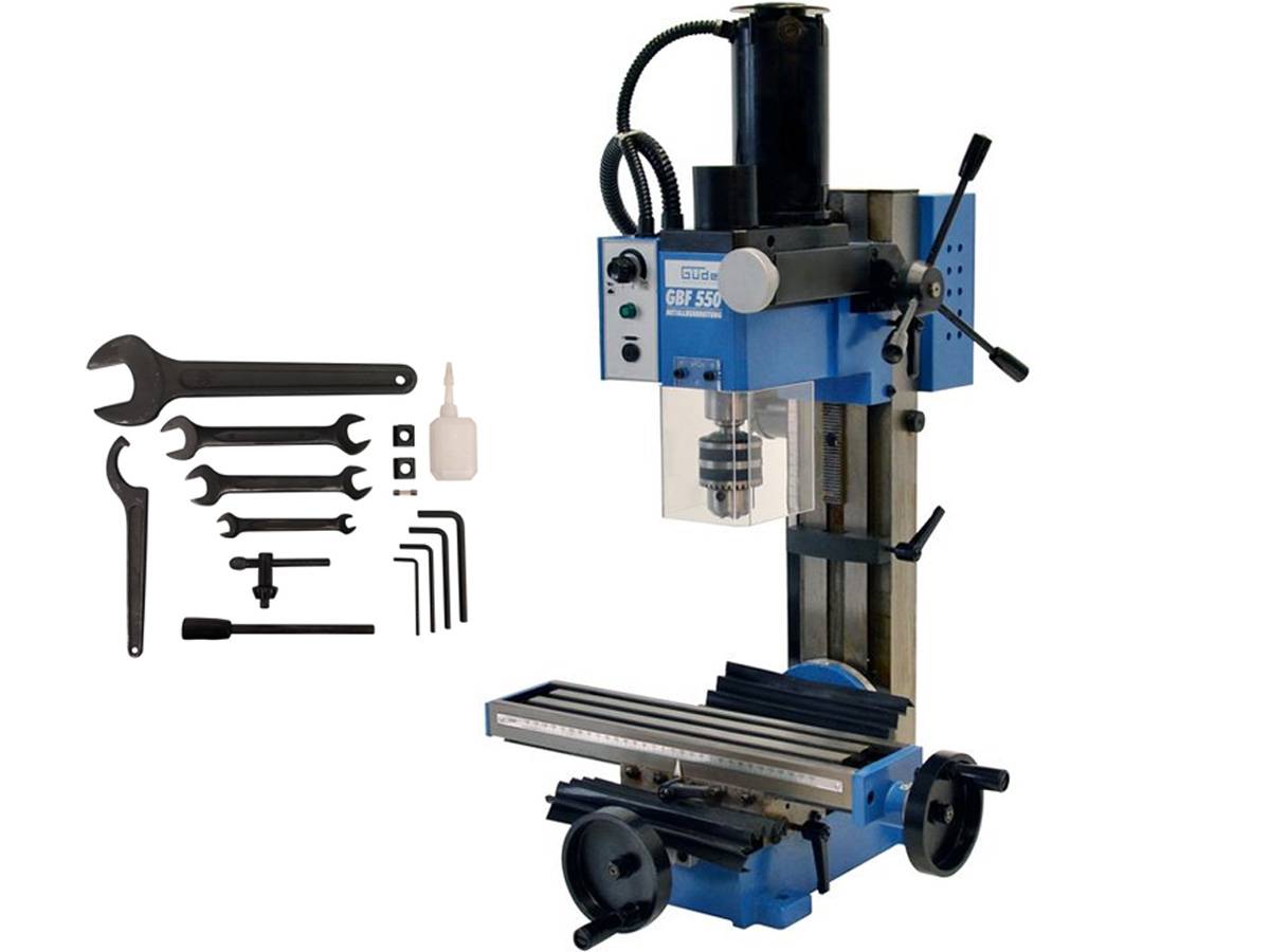 Güde Mini Bohrmaschine und Fräsmaschine GBF 550