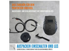 Güde Fülldraht-Schweißgerät SG 121 A-SYN inkl. 2x Fülldrahtrolle